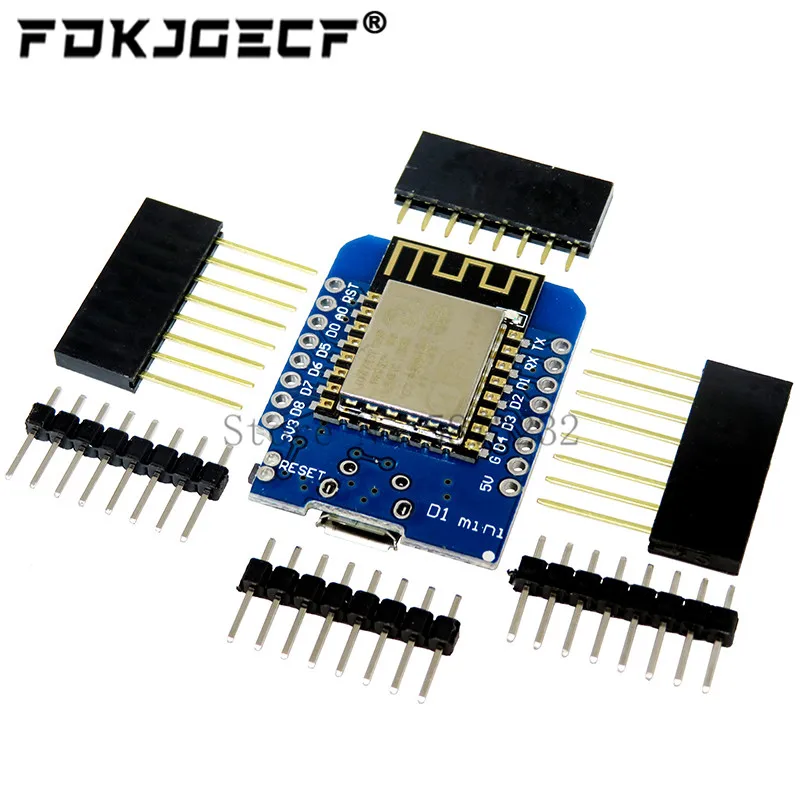 5 шт. ESP8266 ESP 12 12F CH340G CH340 V2 USB WeMos D1 Мини WIFI макетная плата NodeMCU Lua IOT 3 В|Интегральные