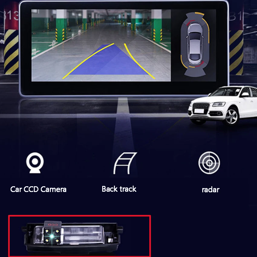 Krtabo Android автомобильный Радио мультимедийный плеер для Audi Q3 2013 2018 8 дюймов