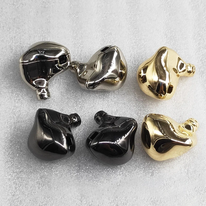 

10MM Earphones Shell Case MMCX Metal Shell Dynamic In Ear Earphones DIY Case