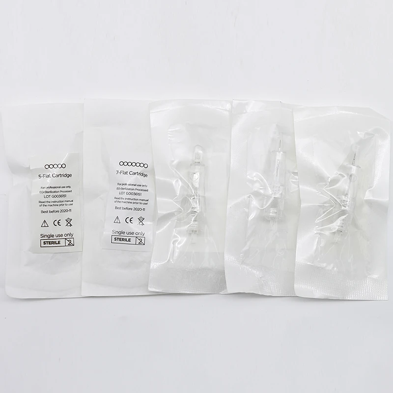 100 шт татуировки иглы для Перманентный макияж бровей и средства ухода за губами