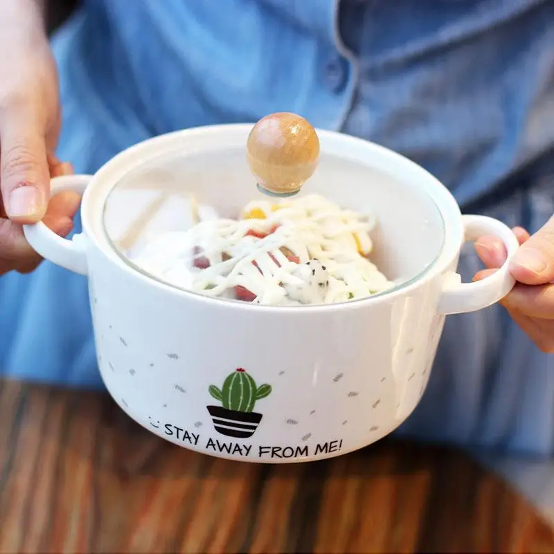 С милым мультипликационным принтом кактус Классическая Творческий мгновенный