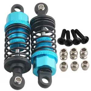 2PCS 1:10 Hydraulic Shock Absorber 64mm Oil Shock Absorbering for Tamiya HSP RC Cars
