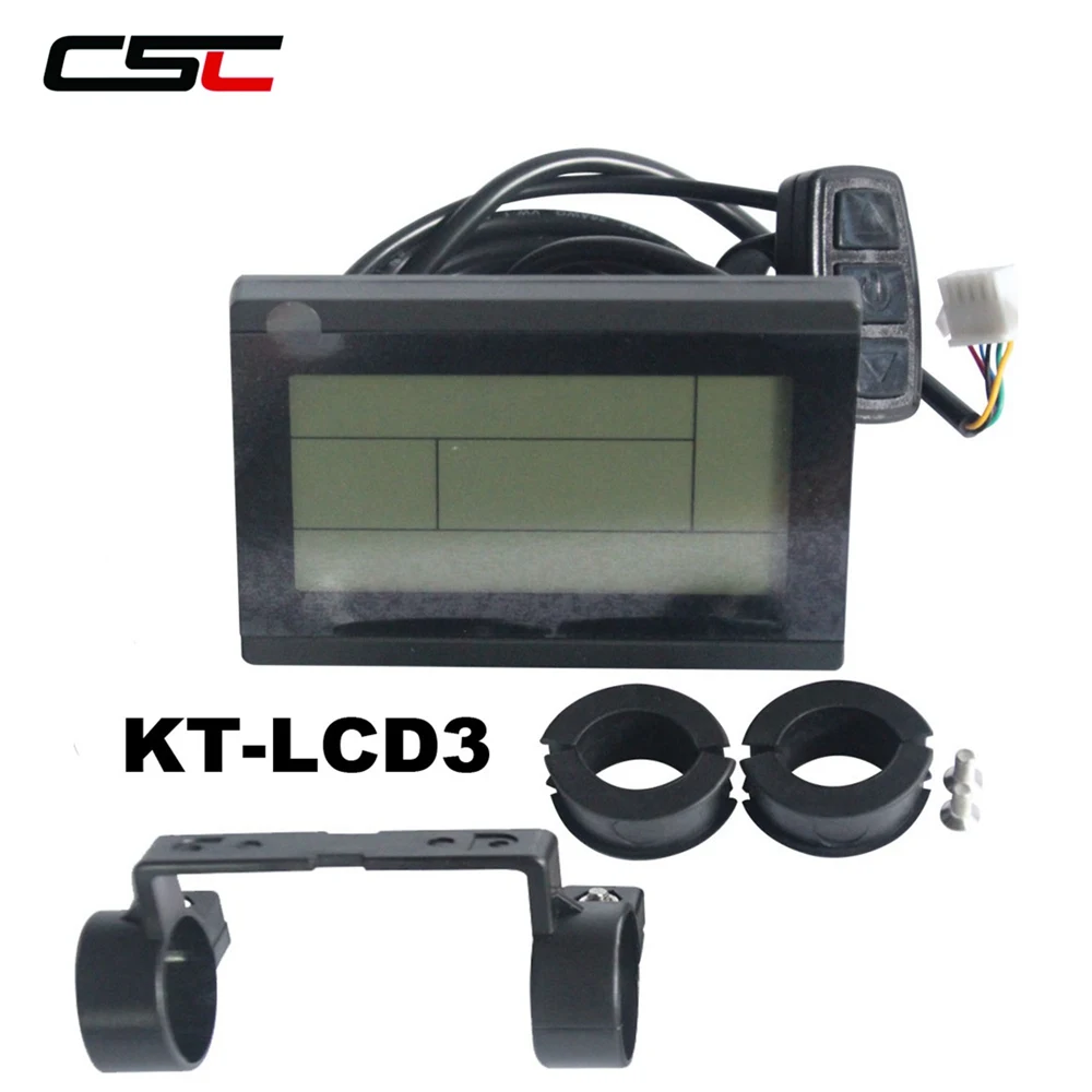 Электрический велосипед бесщеточный контроллер и KT LCD3 LCD8 дисплей Панель Ebike 36/48V