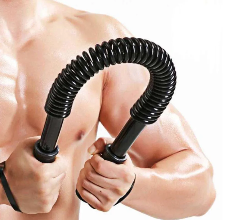 Power Twister Flexible Strength Chest Shoulder Arm Rod Spring Exerciser 20KG | Спорт и развлечения