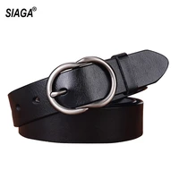 womens all match retro real soft cow genuine leather belts unique design buckle metal metal belt for women jeans ak013