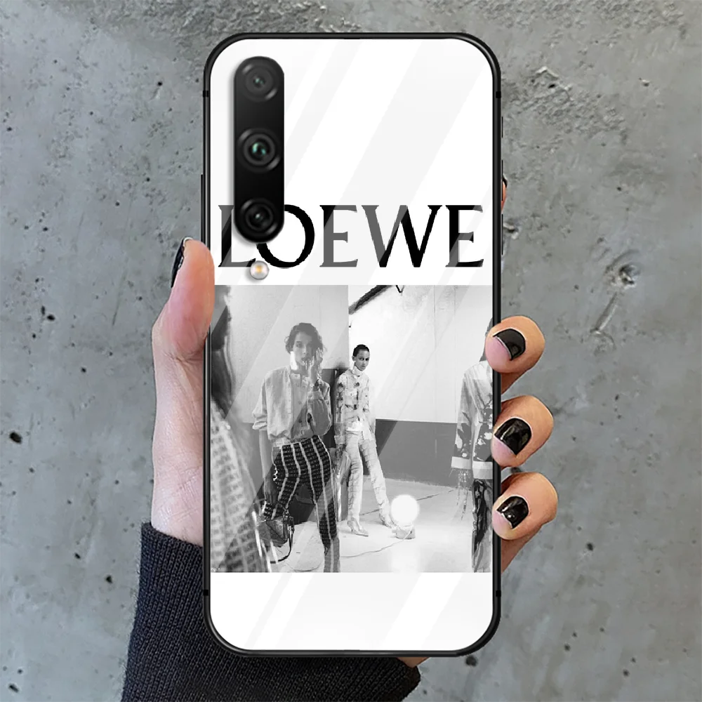 

Spanish luxury brands Phone Tempered Glass Case Cover For huawei honor 7 8 9 10 20 A X S lite i pro Soft Funda Back