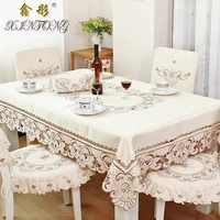 european style pastoral embroidered tablecloth cloth cloth table flag and chair cover manufacturers direct selling
