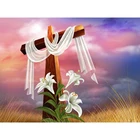 Домашний декор 5D Алмазная вышивка увядший фон картины с рисунком трав полный круглый бриллиант дрель крест стежка картина ручной работы небесно-белого цвета, подарок стены искусства