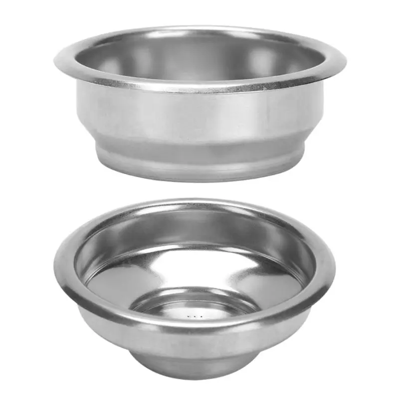 

2020 New 58mm Double Layers Single/Double Doses Filter Basket Semi-Automatic Coffee