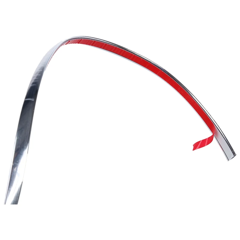 

Car Decorative Chrome Moulding Trim Strip Silver Tone 15M x 10mm