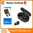 Оригинальные глобальная версия Xiaomi наушники Redmi Airdots 2 Mi True Wireless, наушники 2 Srereo Bass Haedsets с шумоподавлением и микрофоном