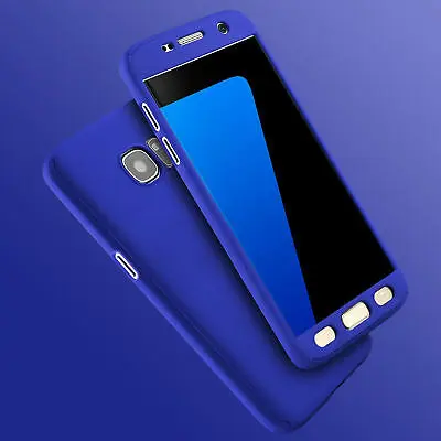 360 Front + Back With Tempered Glass Full PC Hard Case For Samsung Galaxy S7 S6 Note 5 4 3 J5 J7 A3 A5 A7 2017 Cover Phone Cases |