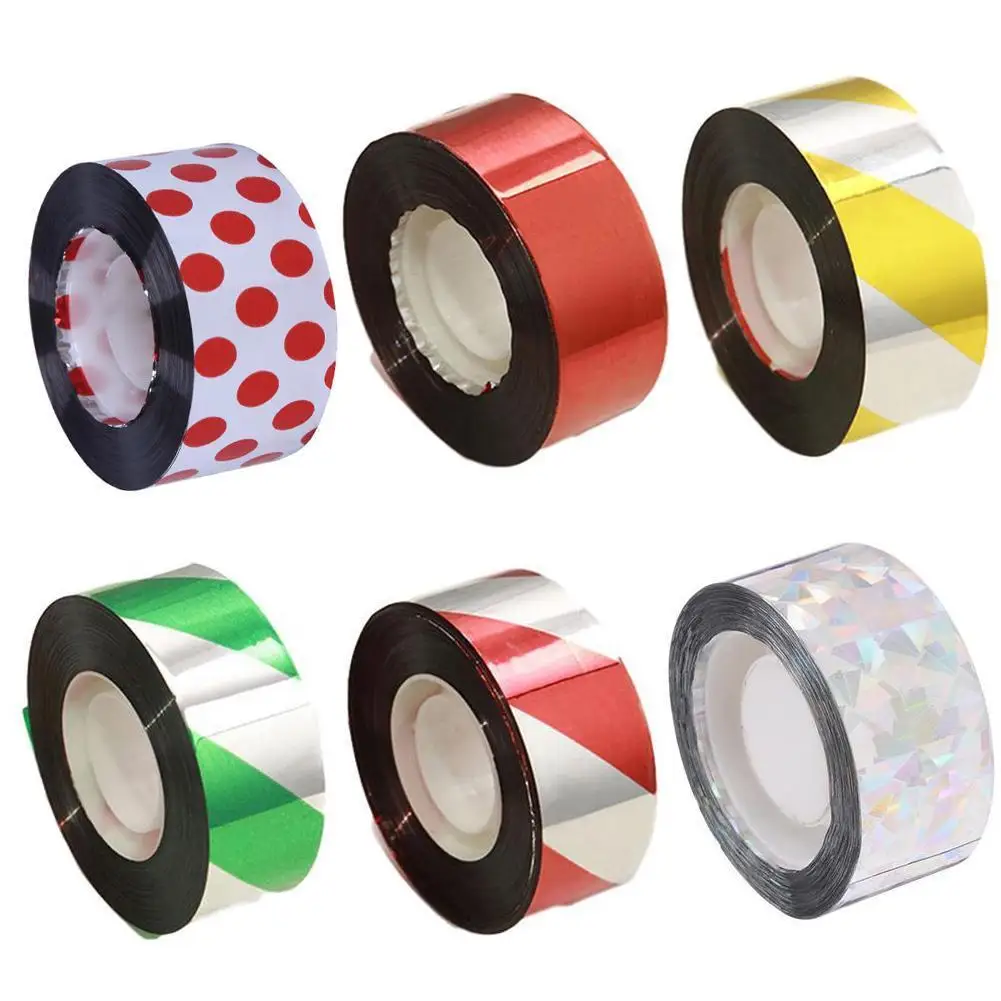 

80m Anti Bird Tape Flashing Reflective Bird Repellent Repellent Control Tape Repeller Tape Ribbon For Pest Pigeons Audible B7G9