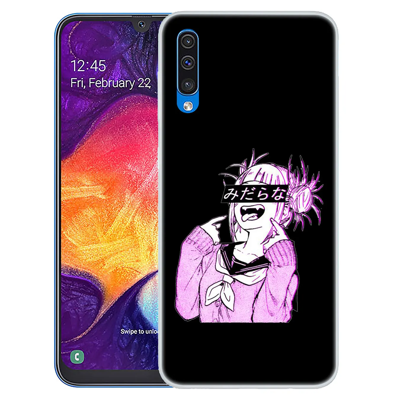 4 Химико Тога Boku без герой чехол для телефона аниме для samsung Galaxy A10 A20 A30 A40 A50 A60 A70 M10 M20 M30 M40 A20e крышка - Цвет: 4