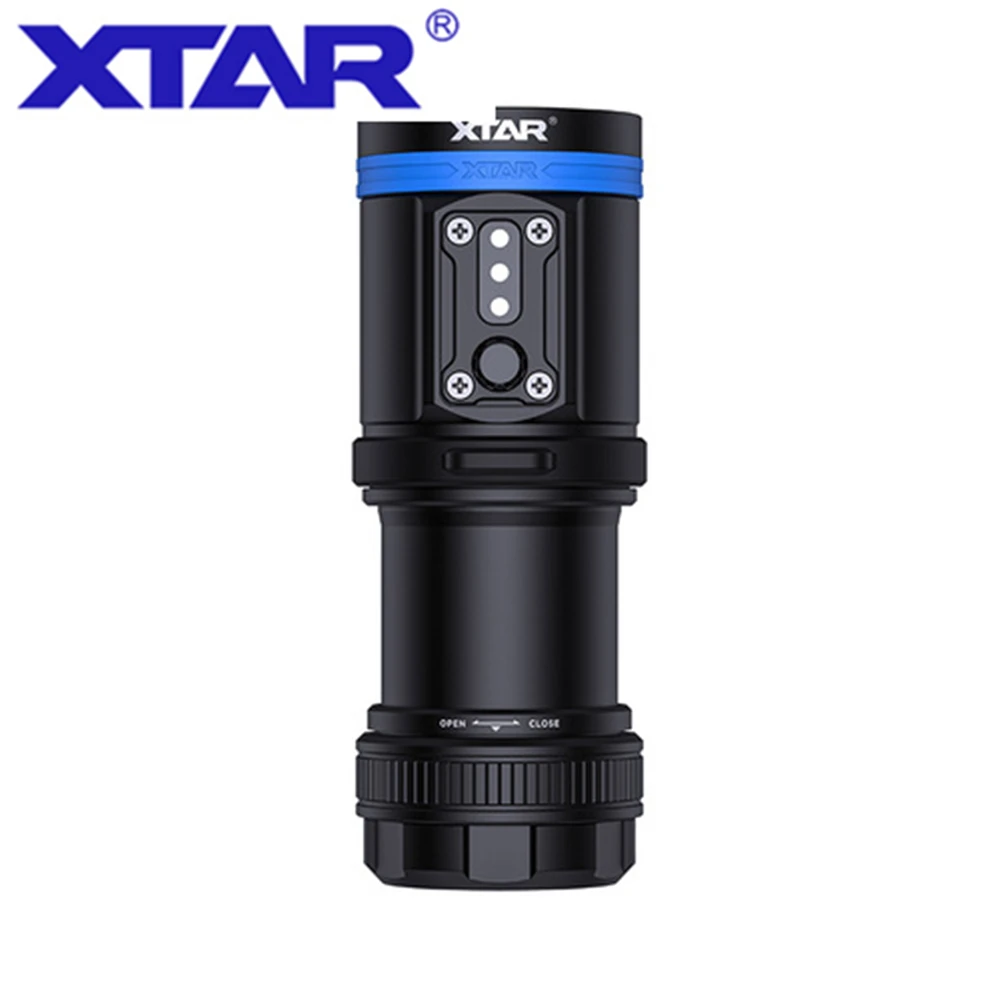 Оригинальный фонарь XTAR D30 4000 для дайвинга CREE xhp35 LED люмен УФ/красный/синий