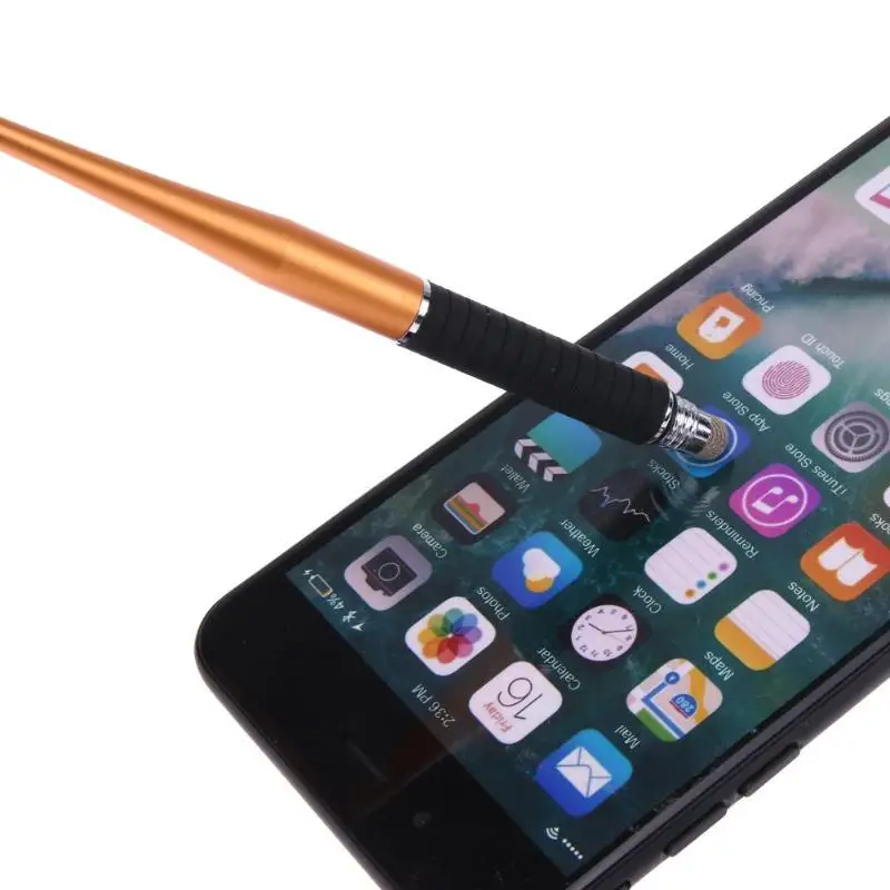 High Quality 2 In 1 Round Capacitive Stylus Touch Screen Drawing Pen for Phone iPad Smart Tablet PC drop shipping | Компьютеры и офис