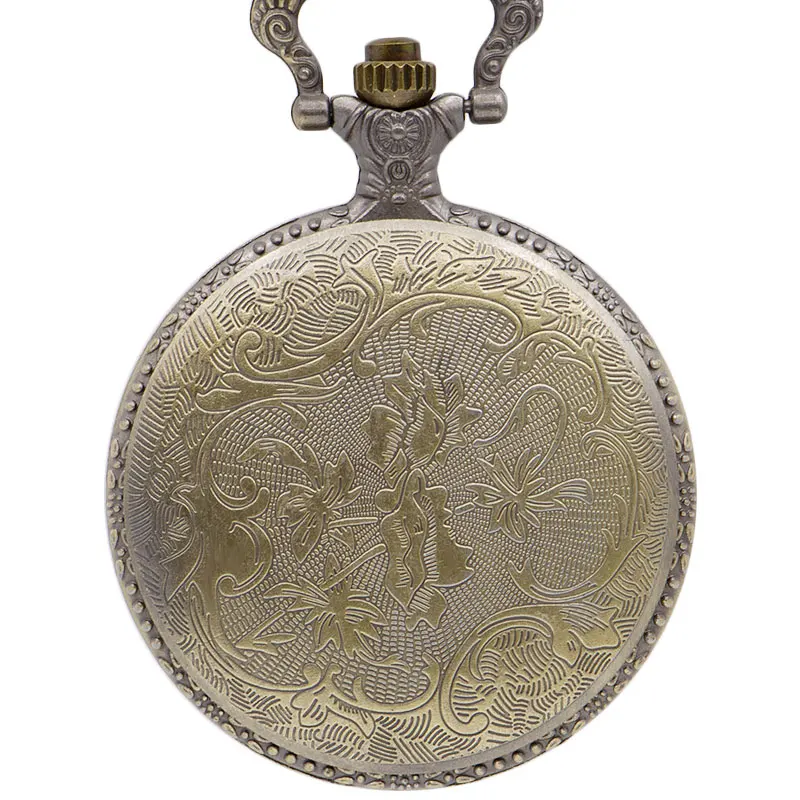 Новое поступление винтажные кварцевые карманные часы с американской картой