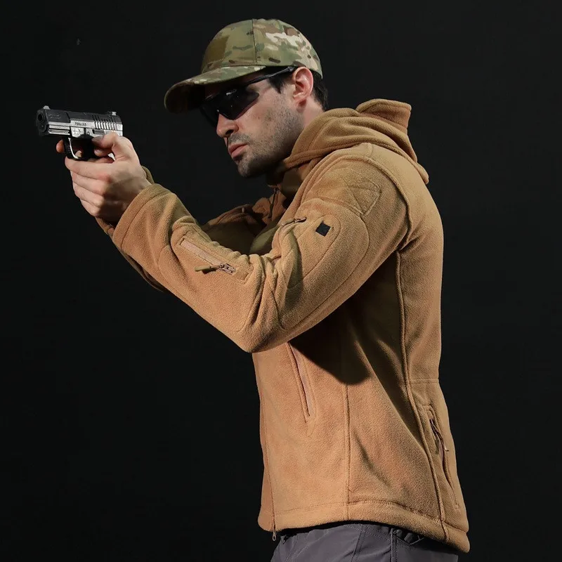 Tactical Military Uniform Men Outdoors Adventure Coats Male Hooded Jacket Men Thermal Army Clothing Warm Windproof Outerwear