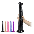 Длинный фаллоимитатор в виде лошади на присоске, большой фаллоимитатор для женщин, Супер огромный ремешок на искусственном пенисе, взрослые, большой созвездий, секс-игрушки.