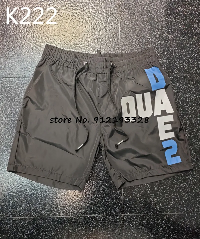 

Dsquared2 Cool Guy Beach pants D2 Men Shorts Pants DSQ2 Embroidered Shorts K222