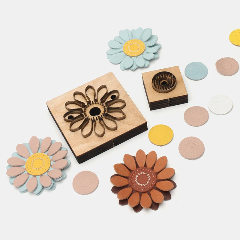 

Wooden Cutting Die DIY Leather Pendant Craft Laser Mold Handmade Leather Goods Dies Template Suitable For Die Cutting Machine