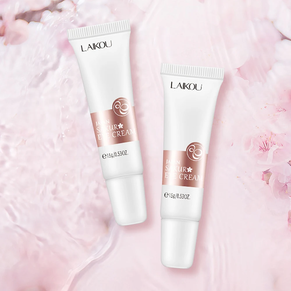 Японский крем для кожи вокруг глаз Sakura Niacinamide увлажняющий питательный