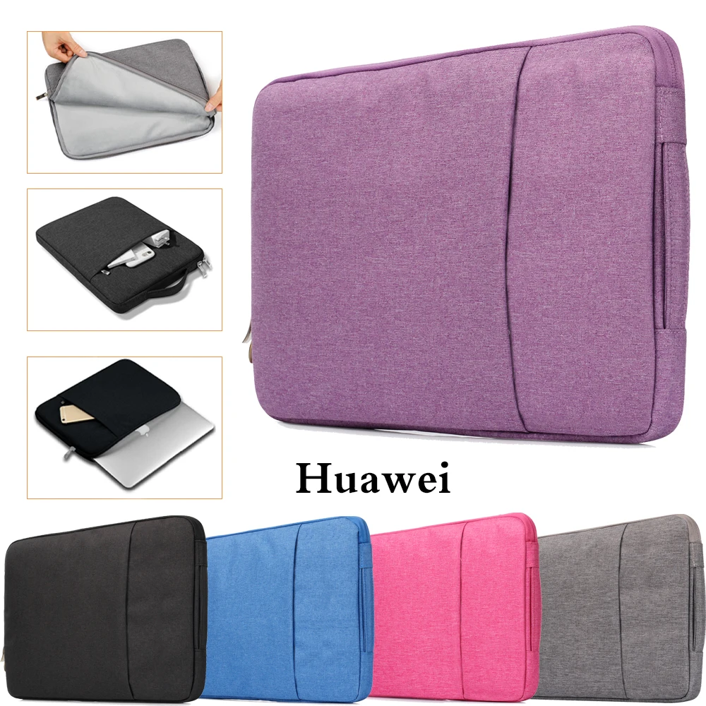 

For HUAWEI MateBook E 12 (2019)/13 /X 13/X Pro 13.9/14 14"/15 15.6"/D 14 /D 15/14/15/Pro 16.1 Waterproof Laptop Bag