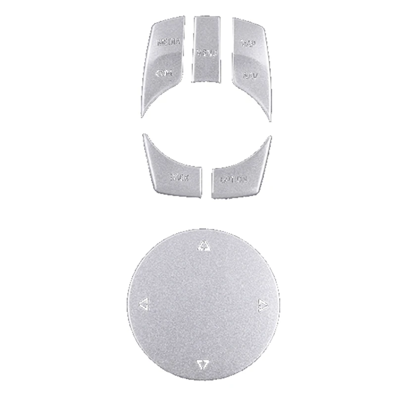 

Для Toyota GR Supra A90 2018-2021 алюминиевый центральный контроль мультимедийная ручка крышка кнопки наклейки Отделка Декор Аксессуары