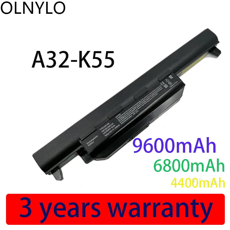 

9600 мА/ч, A32-K55 A41-K55 Новый Батарея для ASUS X45 X45A X45C X45V X45U X55 X55A X55C X55U X55V X75 X75A X75V X75VD U57 U57A U57VD