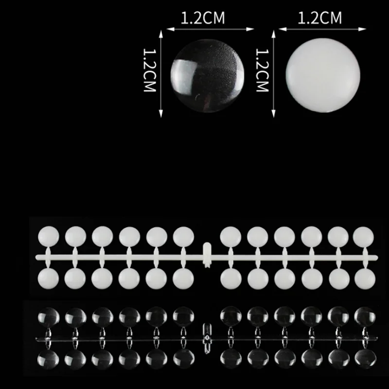 120 шт инструментов для ногтей дисплей Цвет карты CH лак круглый Типсы столик