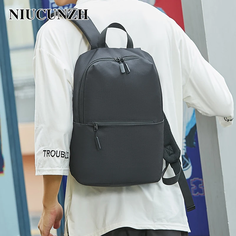 

Рюкзак NIUCUNZH мужской для ноутбука, дизайнерская сумка, школьный ранец, нейлоновые водонепроницаемые сумки