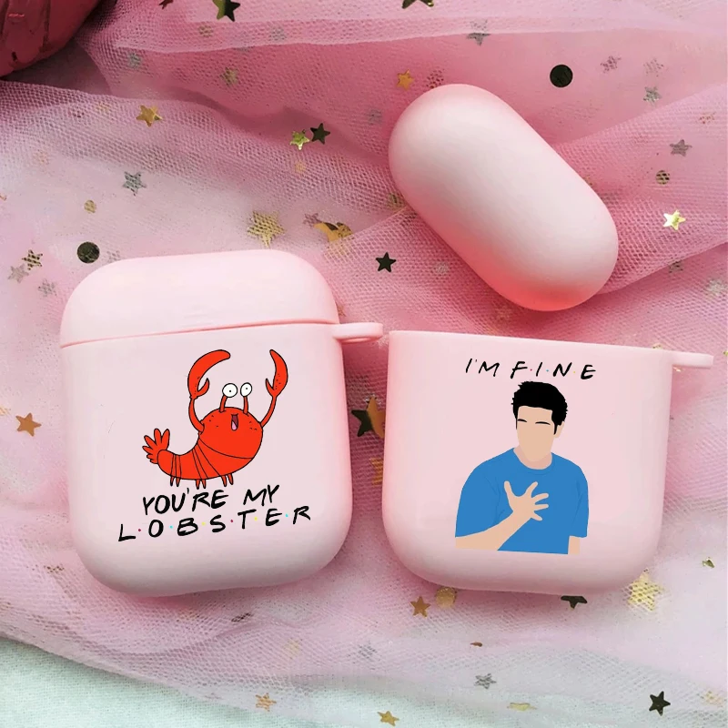 

Central Perk Coffee friends tv Show Soft silicone TPU Case For AirPods Pro2 1 2 3 Pink Wireless Bluetooth Earphone Box Cover