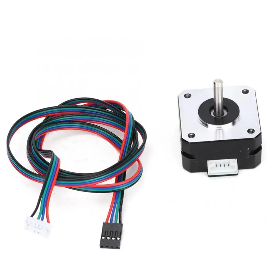 Nema 17 Stepper Motor 2 Phases 1.8 DC 4.1V 4-lead Step Fits for Titan Extruder | Обустройство дома