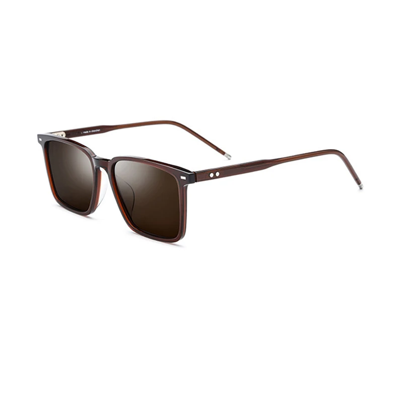 

Женские солнцезащитные очки с поляризацией, черные/коричневые/синие прямоугольные очки с защитой UV400, поставляются в коробке