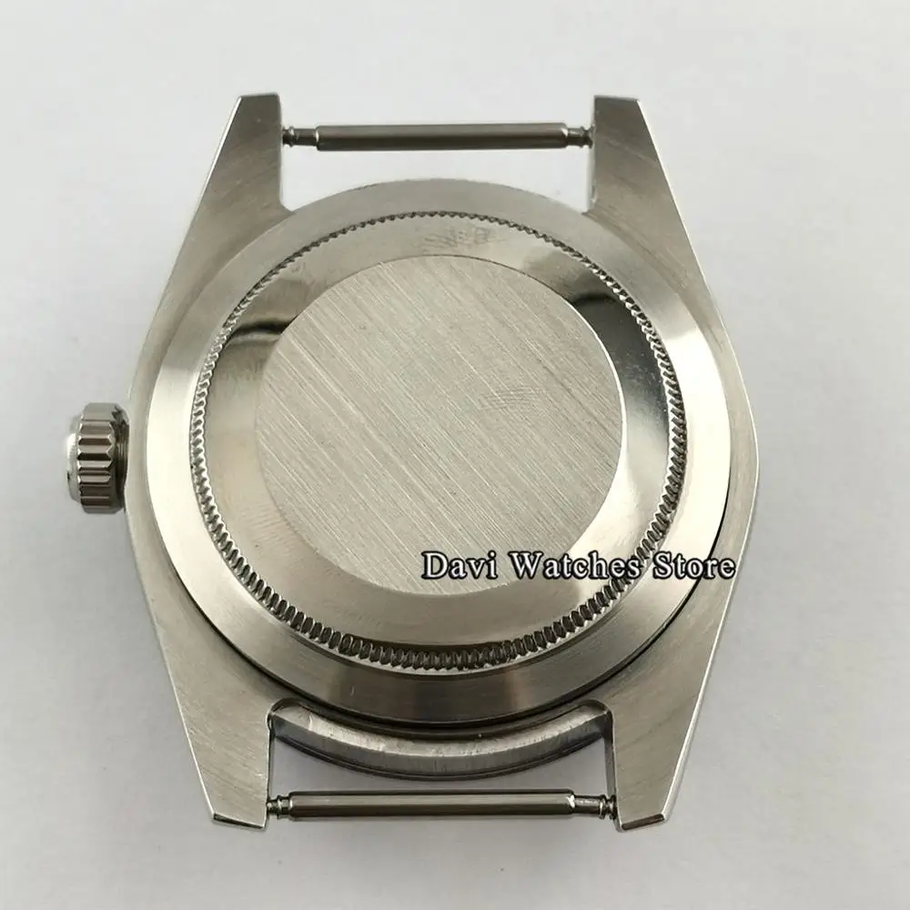 Новинка 40 мм сапфировое стекло/стекло с покрытием без лупы чехол для часов