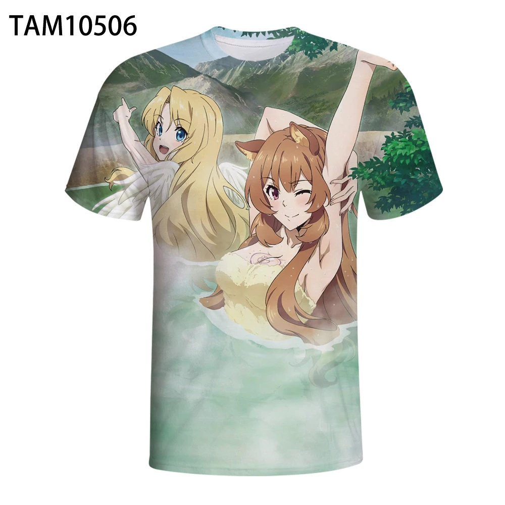 Футболка мужская и женская с принтом The Rising Of Shield Hero коротким рукавом | Мужская