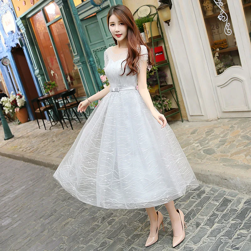 Тюль гость Свадебная вечеринка элегантное платья сестра Клубные пикантные