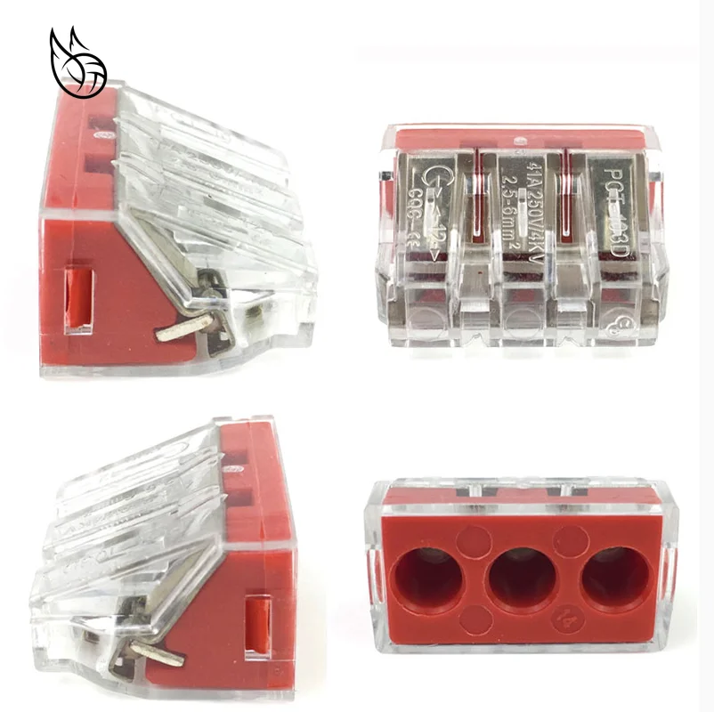 Бесплатная доставка 10 шт./лот PCT103 соединитель проводки 3 контактный клеммный