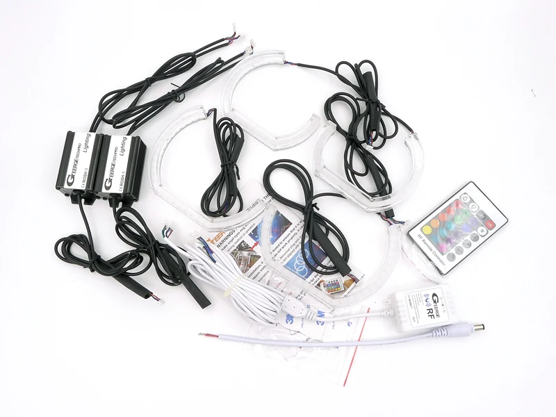 DTM стиль RF Дистанционное Bluetooth приложение многоцветный RGB светодиодный