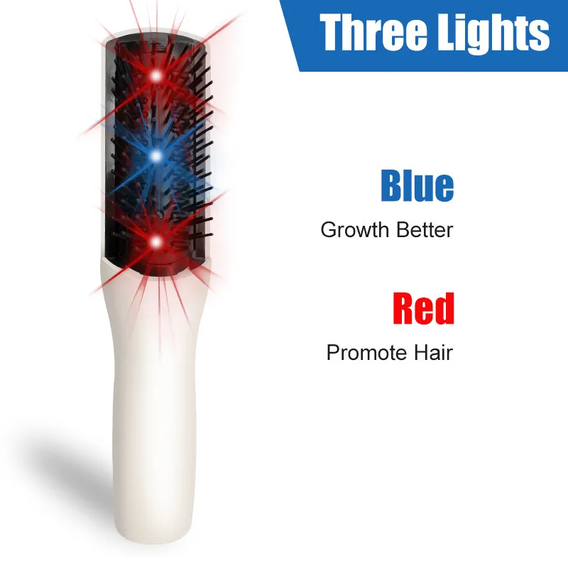 расческа для волос щетка Лазерная массажная расчески роста лечение лазерная