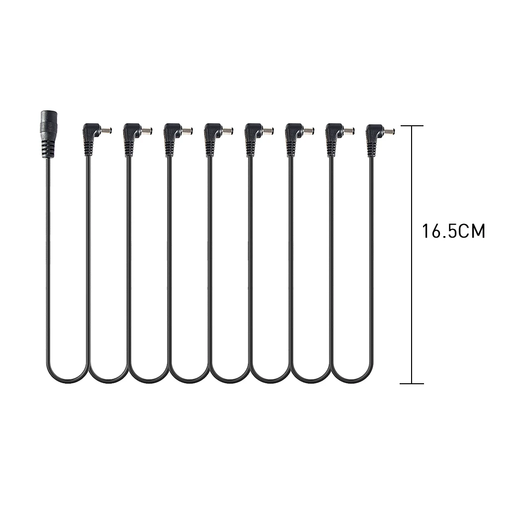 8 позиционный кабель с цепью Дейзи гитарные эффекты педаль питания сплиттер