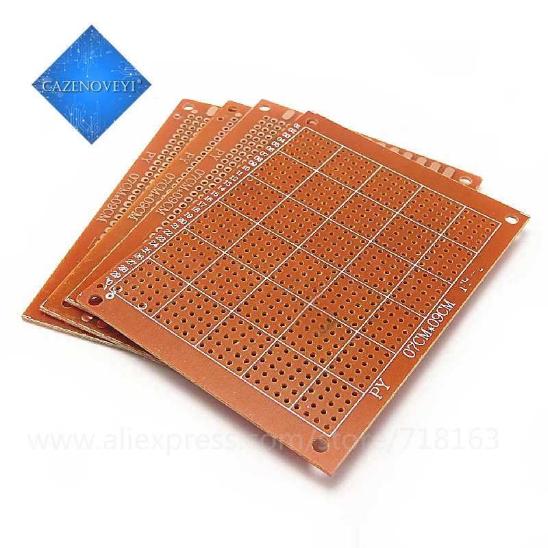 5 шт. / Лот 7x9 см 7 * 9 DIY прототип бумаги PCB универсальная экспериментальная