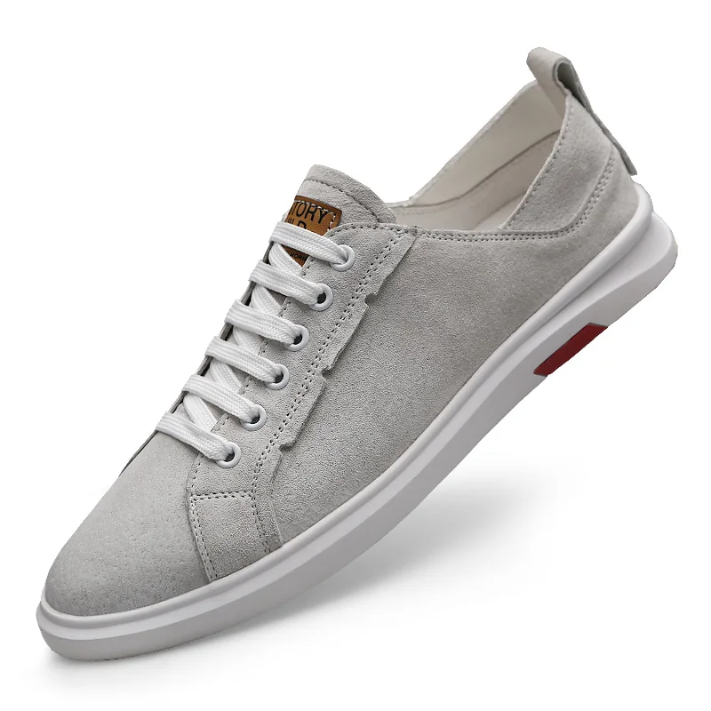 Мужская повседневная обувь из натуральной кожи Модные мужские кроссовки Модная