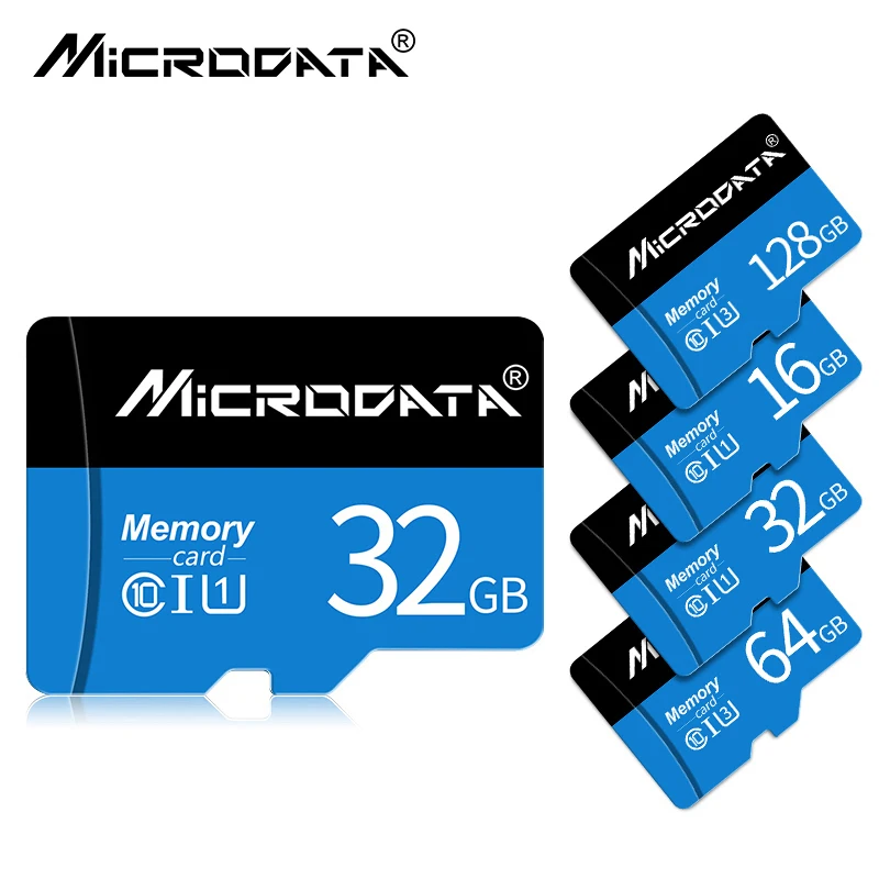 100% реальная емкость Micro SD карты 64 ГБ 32 16 8 TF Мини карта памяти 128 256 Гб класс 10