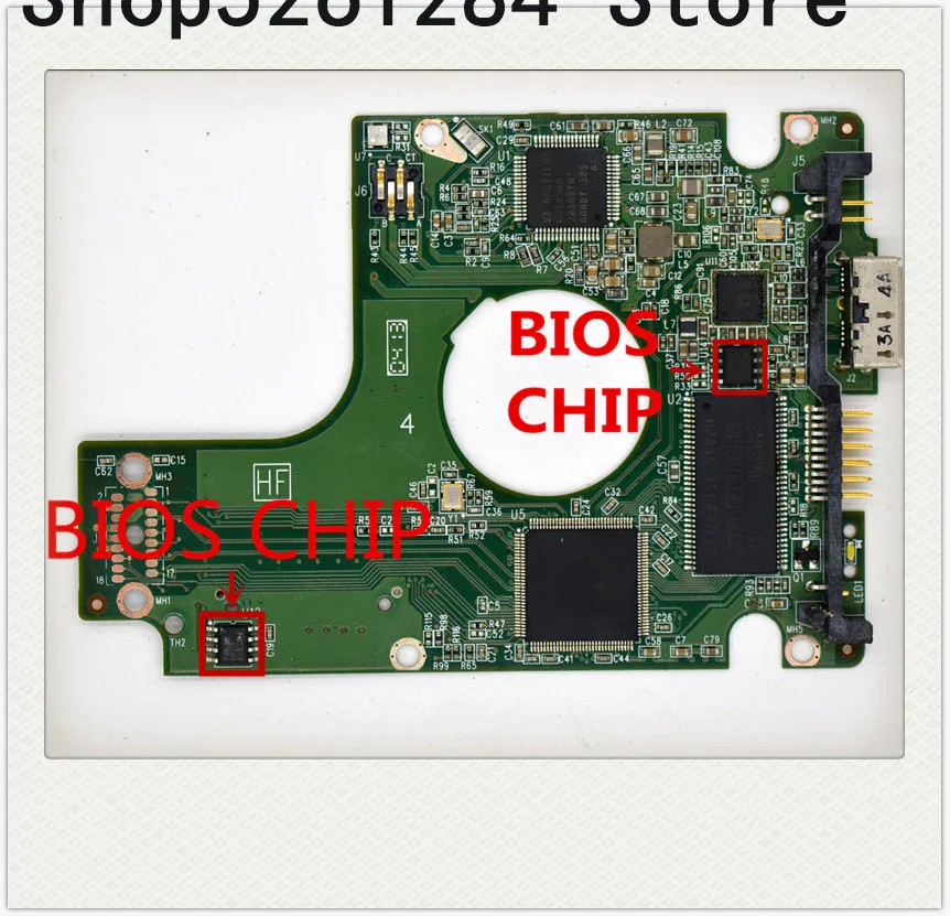 WD5000BMVW WD10JMVW HDD PCB/логическая плата/2060 771801 002 REV A 2060 P1 / 002|Промышленные компьютеры и