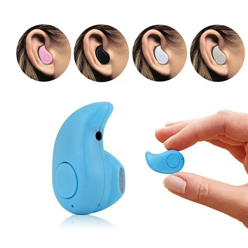 

S650 BT 4.1 Wireless Bluetooth Earphone In Ear Sports Earbud With Mic Mini Invisible Stereo Headset for Android Phone Earphones