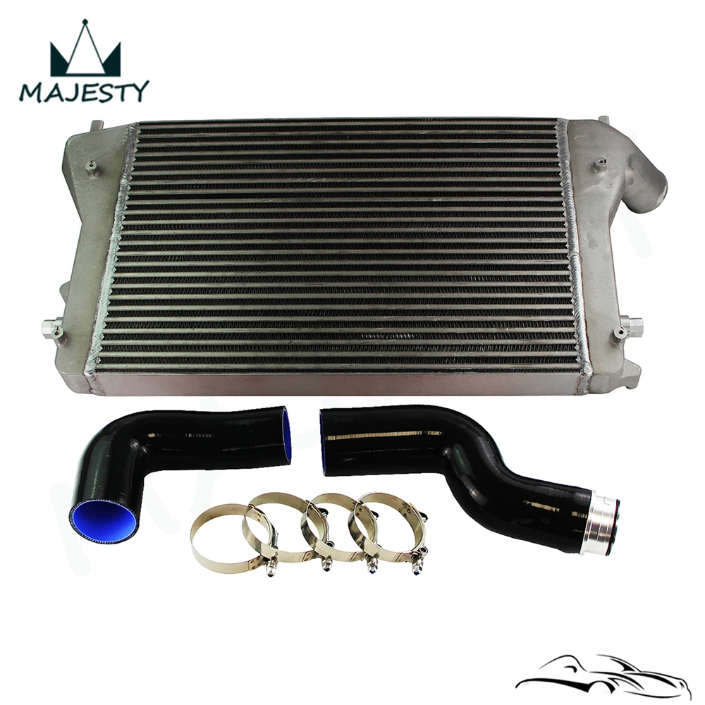 Интеркулер + силиконовый шланг/труба/трубопровод (Версия 2) Наборы для VW 06 10 GTI Golf