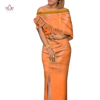 african attire female africa clothing bazin riche draped 2021 new female sleeveless womens plus size evening dress 3xl wy8881