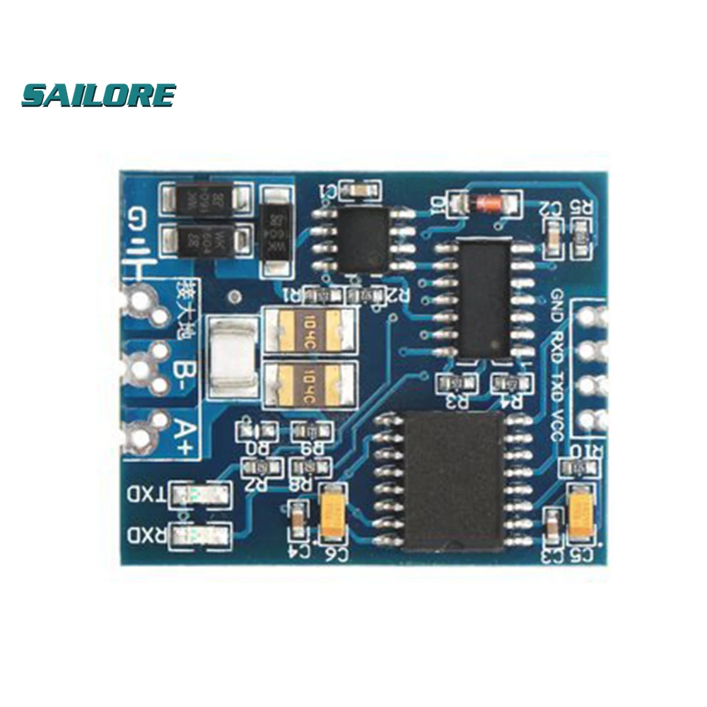 

Модуль TTL в RS485, преобразователь сигнала RS485, 3 в, 5,5 В, изолированный одночиповый последовательный порт, Модуль промышленного класса UART