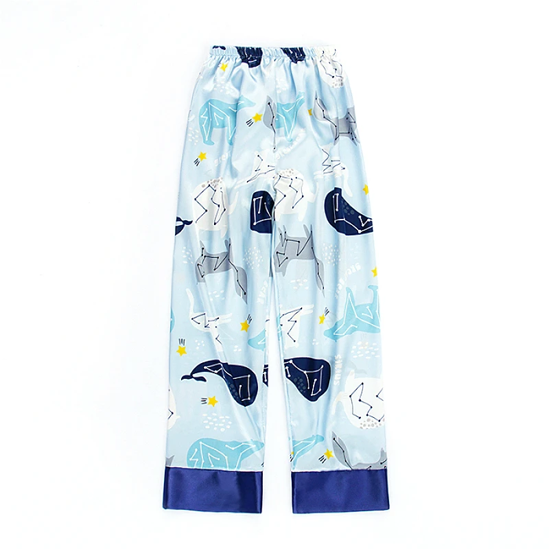 7 шт. женский Шелковый Атласный набор пижам пижамы Пижама Пижамный костюм